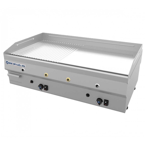 Repagas Plancha Serie 550 Snack L/R Gas Cromo PG-950/CDLR