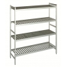 ESTANTERIA DURALINOX 4 NIVELES FONDO 560mm