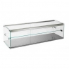 Vitrina Expositora Neutra Cristal Plana 2 piso
